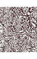 Leopard Tiger Pattern Notebook