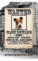 Jack Russell Dog Wanted Poster Journal