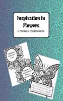 Inspiration in Flowers: A Mandala Coloring Book