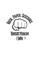 Rock Paper Scissors Notebook