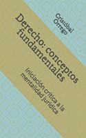 Derecho: conceptos fundamentales: Iniciación crítica a la mentalidad jurídica