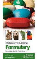 BSAVA Small Animal Formulary