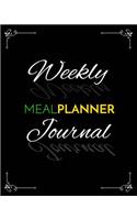 Weekly Meal Planner Journal: Weekly Meal Planner