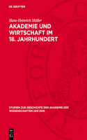 Akademie Und Wirtschaft Im 18. Jahrhundert