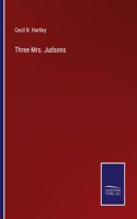 Three Mrs. Judsons