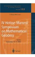 IV Hotine-Marussi Symposium on Mathematical Geodesy