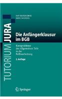 Die Anfängerklausur Im BGB