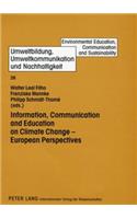 Information, Communication and Education on Climate Change - European Perspectives