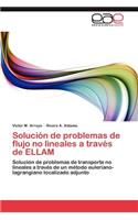 Solución de problemas de flujo no lineales a través de ELLAM