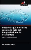 Pesci d'acqua dolce che respirano aria del Bangladesh nord-occidentale