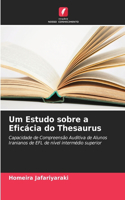 Um Estudo sobre a Eficácia do Thesaurus