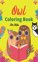 Owl Coloring Book For Kids