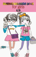 fashion coloring book for girls ages 8-12