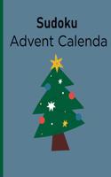 Sudoku Advent Calendar: Christmas holiday Sudoku Puzzles book amazing game in holiday season include Solutions for adults and kids