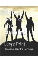 Three Men on the Bummel: Large Print