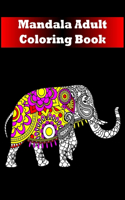 Mandala Adult Coloring Book: Animal Coloring Book Stress Relieving Animal Design For Adults, Amazing Updated Images with Perfect Quality Coloring Book for adult are Great for Re