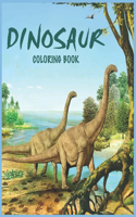 Dinosaur Coloring Book: A Dinosaur Activity Book Adventure, Great Gift for Boys & Girls, Vol 031: The flock of Dinosaurs in the forest - blue cover