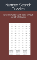 Number Search Puzzles