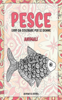 Libri da colorare per le donne - Aliviar el estrés - Animali - Pesce