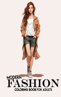 Modern Fashion Coloring Book for Adults