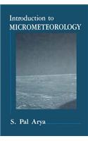 Introduction to Micrometeorology