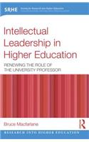 Intellectual Leadership in Higher Education