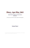 Diary, Apr-May 1661 (Webster's Korean Thesaurus Edition)