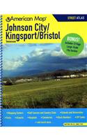 Johnson City/Kingsport/Bristol, Tennessee Street Atlas