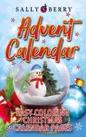 Advent Calendar Coloring Book