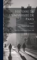 Histoire De L'université De Paris