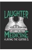 Guitar - Laughter Is Not The Best Medicine: Graph Ruled Notebook / Journal (6 X 9 - 5 X 5 Graph Ruled) - Gift Idea For Guitar Player And Musician