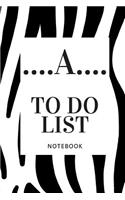 ....A.....To do list note book