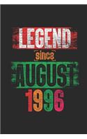 Legend Since August 1996