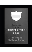 Business Studies Composition Book
