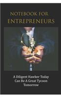 Notebook for Entrepreneurs: Handy ruled notebook with space for adding images and diagrams of your ideas.