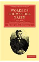 Works of Thomas Hill Green