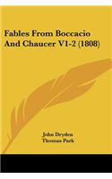 Fables From Boccacio And Chaucer V1-2 (1808): (English)