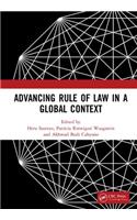 Advancing Rule of Law in a Global Context