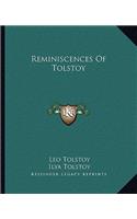 Reminiscences Of Tolstoy