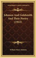 Johnson and Goldsmith and Their Poetry (1922)