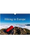 Hiking in Europe 2018: Pictures from the Alps, the Vosges, the Elbe Sandstone Mountains and the Hadrian's Wall(Calvendo Nature)
