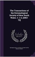 The Transactions of the Entomological Society of New South Wales. V. 1-2, [1863-73]