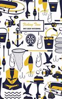 Fishing Time Dot Grid Notebook