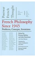 French Philosophy Since 1945