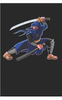 Ninja Notebook - Anime Fans Journal Planner: Ninjutsu Birthday Organizer For Men Women Kids Blank