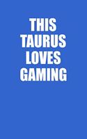 This Taurus Loves Gaming Hands Notebook: 100 College Ruled Lined Pages