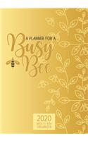 A Planner for a Busy Bee 2020 Week to View Organizer