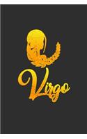 Virgo: Weekly 100 page 6 x9 Dated Calendar Planner and Notebook For 2019-2020 Academic Year