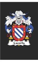 Cazorla: Cazorla Coat of Arms and Family Crest Notebook Journal (6 x 9 - 100 pages)