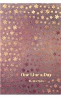 One Line A Day Journal